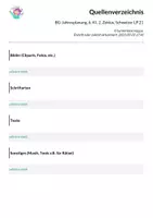Vorschau - Lehrpläne/Lehrermaterial - BG-Jahresplanung, 6. Kl., 2. Zyklus, Schweizer LP 21 - Seite 1