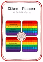 Vorschau - Spiele - Silben-Plopper: Wörtervariante - Deckblatt