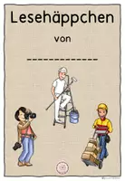 Vorschau - Arbeitsblätter - Lesehäppchen Berufe - Seite 1