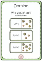 Vorschau - Spiele - Domino Geld Kommabeträge - Deckblatt