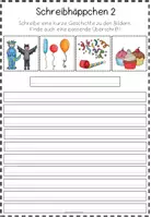 Vorschau - Arbeitsblätter - Schreibhäppchen Fasching - Seite 2