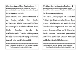 Vorschau - Arbeitsblätter - Wir üben das richtige Abschreiben Klasse 3 und 4 - Deckblatt