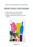 Vorschau - Arbeitsblätter - Materialpaket: 4 Malerei Aufgaben zum Farbenmischen Aufhellen und Trüben Unterstufe - Deckblatt