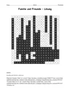 Vorschau - Spiele - Suchsel Familie und Freunde (B1) Wortschatz - als PDF & Word - Seite 2