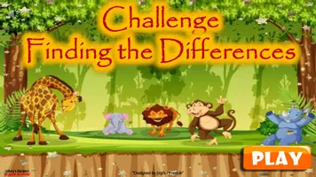 Vista previa - Juegos / Gamificación - GAME: FINDING THE DIFFERENCES (wild animals) - Portada