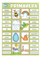 Aperçu - Jeux - primavera clip cards Espagnol (printemps) - Page 2