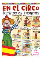 Aperçu - Présentation / Support pour le tableau - en el circo flash cards Espagnol - Page de couverture