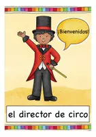 Aperçu - Présentation / Support pour le tableau - en el circo flash cards Espagnol - Page 3