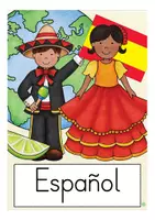 Aperçu - Présentation / Support pour le tableau - asignaturatas escolares flash cards Espagnol - Page 1