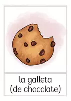 Aperçu - Présentation / Support pour le tableau - FREEBIE flash cards Espagnol DULCES - Page 2