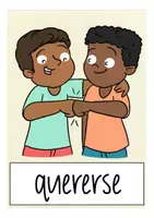 Aperçu - Présentation / Support pour le tableau - la amistad flash cards Espagnol - Page 3