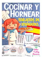 Aperçu - Présentation / Support pour le tableau - cocinar y hornear flash cards Espagnol - Page de couverture