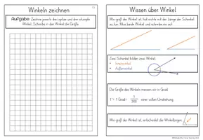 Vorschau - Arbeitsblätter - Winkel messen Mini-Arbeitsheft - Seite 3