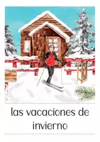 Aperçu - Présentation / Support pour le tableau - invierno flash cards Espagnol (l'hiver) - Page 3