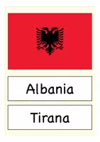 Aperçu - Présentation / Support pour le tableau - países y capitales de Europa flash cards Espagnol - Page 1