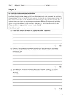 Vorschau - Klassenarbeiten - Klassenarbeit Was ist der Mensch und Kirche - Seite 1