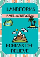 Vista previa - Unidades / Secuencias / Situaciones de Aprendizaje - Landforms - Plantillas - Portada