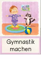 Vorschau - Poster - Der Tagesablauf - Tafelmaterial mit Bild- und Wortkarten - Seite 3