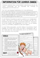Vorschau - Arbeitsblätter - VALENTINE'S DAY - Reading Comprehension (2-fach differenziert + Conversation Strips) - Seite 1