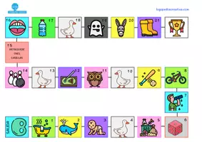 Vista previa - Juegos / Gamificación - JUEGOS DE LA OCA POR FONEMAS - página 2