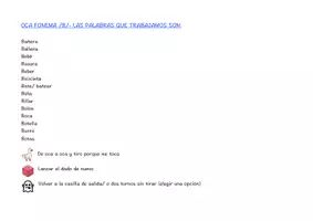 Vista previa - Juegos / Gamificación - JUEGOS DE LA OCA POR FONEMAS - página 3