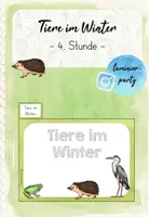 Vorschau - Stundenentwürfe - Tiere im Winter: 4. Stunde (Kl. 2) - Deckblatt