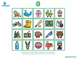 Vista previa - Hojas de trabajo - PACK COMPLETO JUEGOS DE PRONUNCIACIÓN - página 3