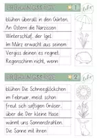 Vorschau - Arbeitsblätter - Frühlingssätze - Schüttelsätze zum Kleben - Seite 2