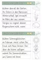 Vorschau - Arbeitsblätter - Frühlingssätze - Schüttelsätze zum Kleben - Seite 3