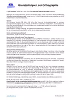 Vorschau - Lehrpläne/Lehrermaterial - Gut zu wissen: Grundprinzipien der Orthographie - Seite 2