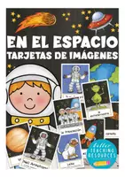 Aperçu - Présentation / Support pour le tableau - en el espacio flash cards Espagnol - Page de couverture