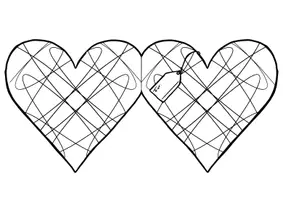 Vorschau - Mal- und Bastelvorlagen - Klappkarten zum Valentinstag - verschiedene Versionen / Malen und Basteln - Seite 2