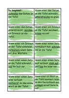 Vorschau - Spiele - Lesespiel - Lesekette Arbeitsaufträge verstehen (Operatoren) - Seite 1