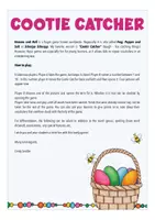 Aperçu - Jeux - Easter spring cootie catcher English Anglais - Page 1