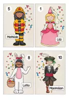 Vorschau - Arbeitsblätter - Lesespaziergang - Der Kostümwettbewerb (Karneval + Anybook Version) - Seite 3