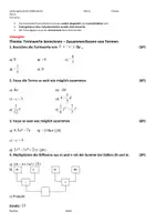 Vorschau - Test - LK 1 Terme zusammenfassen JGST 8 - Seite 1