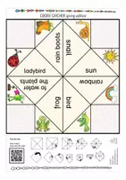 Aperçu - Jeux - spring cootie catcher English Anglais - Page 3