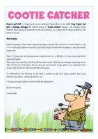Aperçu - Jeux - farm life / animals English cootie catcher game Anglais - Page 1