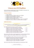Aperçu - Jeux - Chasse aux 100 papillons pour le printemps - Page 1