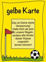Vorschau - Fördermaterial/Inklusion - Gelbe + rote Karte, grüne + blaue Karte, Lobesbrief - Seite 2
