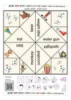 Vista previa - Juegos / Gamificación - at the circus cootie catcher game English Inglés - página 3