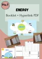 Vorschau - Arbeitsblätter - Energy sources - Oberstufe Englisch (Hyperlink + Booklet) - Deckblatt