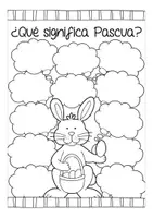 Aperçu - Feuilles d'exercices - ¿Qué significa Pascua? hojas de trabajo Espagnol - Page 3