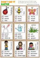 Vorschau - Spiele - Easter Englisch Spiel Don´t say it! Ostern - Seite 3