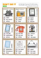 Aperçu - Jeux - Dont say it! the media game English Anglais - Page 1