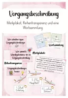 Vorschau - Präsentationen/Tafelbilder - Vorgangsbeschreibungen - Merkplakate, Reihentransparenz,... - Deckblatt