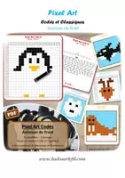 Aperçu - Jeux - Pixel Art Codés sur les animaux du froid - Page de couverture