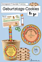 Vorschau - Mal- und Bastelvorlagen - Geschenk - Geburtstagscookies - Deckblatt