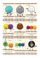 Aperçu - Jeux - Yo tengo, quién tiene? juego Espagnol los COLORES - Page 3