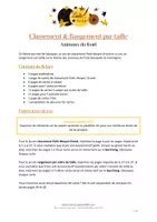 Aperçu - Apprentissages en autonomie - Rangement et classement par taille - Animaux du froid - Page 1